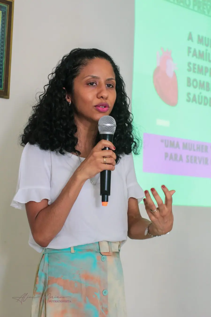 Aline Moriano, nutricionista materno-infantil